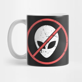 Anti Alien & UFO Design Mug